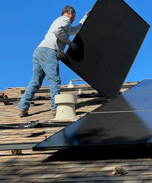 Instalación de placas solares en Fuerteventura